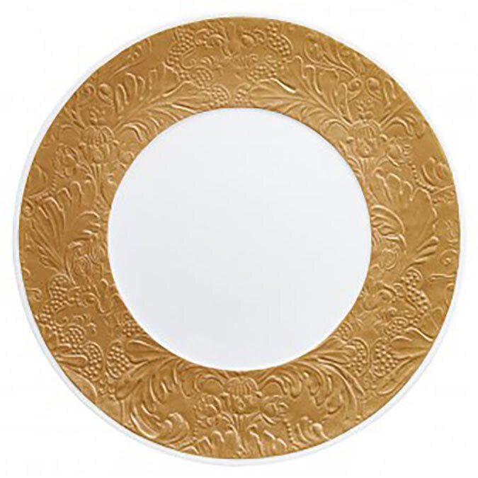 Raynaud Italian Renaissance Flat Plate With Engraved Rim Gold 0822-46-113027, MPN: 0822-46-113027, …