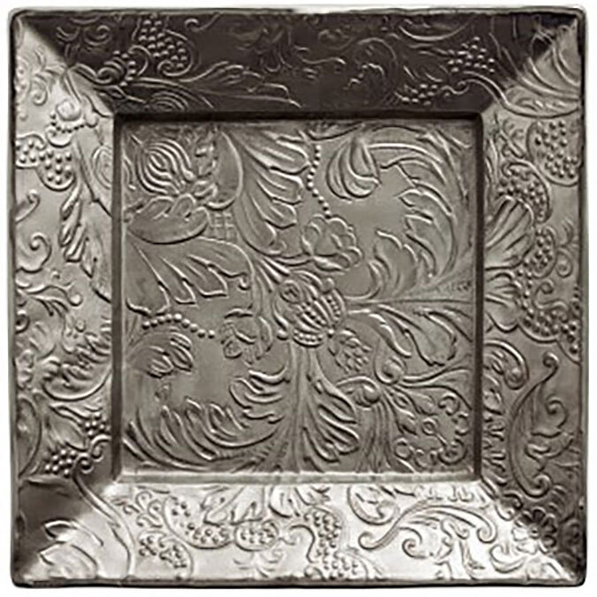 Raynaud Italian Renaissance Square Trinket Tray Platinum 0824-47-600017, MPN: 0824-47-600017, 36600…