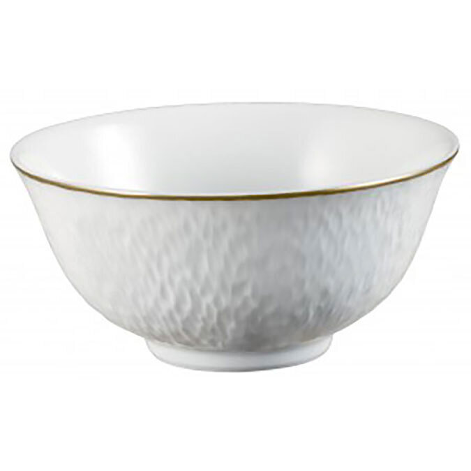 Raynaud Mineral Filet Or Chinese Soup Bowl Small White Inside White Inside 0348-21-643010