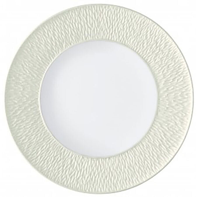 Raynaud Mineral Irise Dinner Plate With Engraved Rim Shell 0338-23-113027