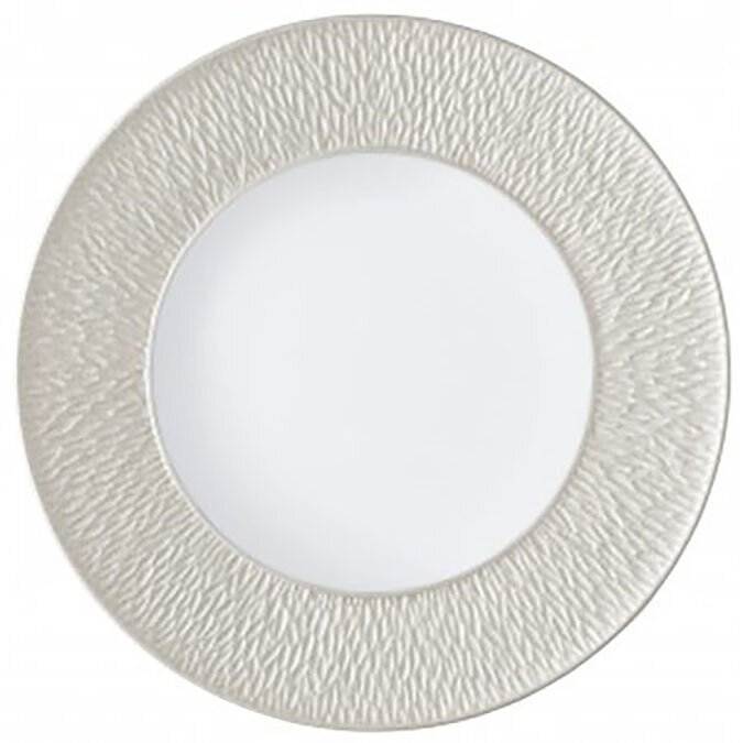 Raynaud Mineral Irise Dinner Plate With Engraved Rim Pearl Grey 0344-23-113027, MPN: 0344-23-113027…