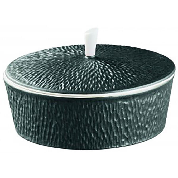 Raynaud Mineral Irise Covered Sugar Bowl Black 0716-23-436019, MPN: 0716-23-436019, 3660006753002