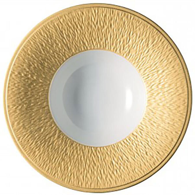Raynaud Mineral Or Rim Soup Plate Engraved Rim Yellow Gold 0342-23-250022, MPN: 0342-23-250022, 366…