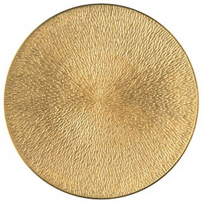 Raynaud Mineral Or Bread &amp; Butter Plate Coupe Full Engraved Yellow Gold 0342-24-113016, MPN: 0342-2…