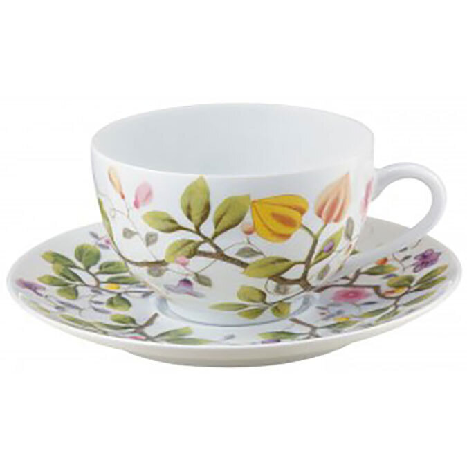 Raynaud Paradis Tea Cup And Saucer White Background 0399-20-853020, MPN: 0399-20-853020, 3660006763…