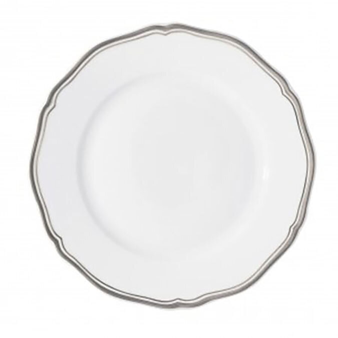 Raynaud Polka Platine Salad Cake Plate 0636-01-101019, MPN: 0636-01-101019, 3660006693087