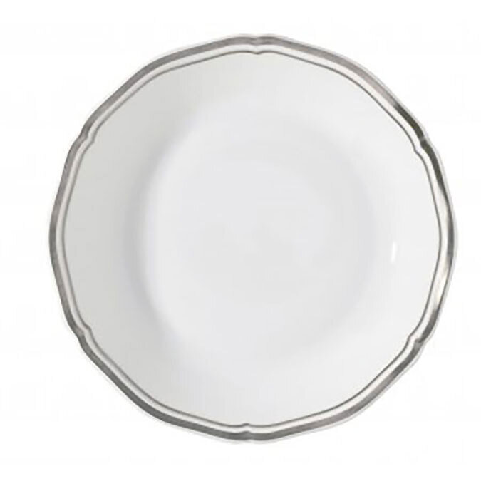 Raynaud Polka Platine Coupe Soup Bowl 0636-01-250019, MPN: 0636-01-250019, 3660006693117