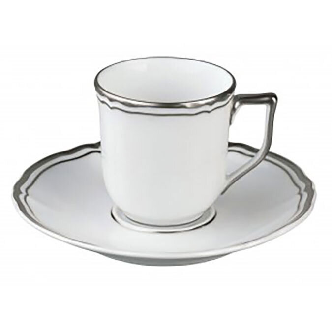 Raynaud Polka Platine Coffee Cup Without Foot 0636-01-305013