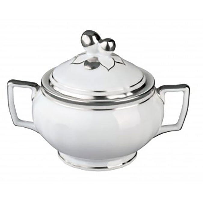 Raynaud Polka Platine Sugar Bowl 0636-01-435022, MPN: 0636-01-435022, 3660006693285