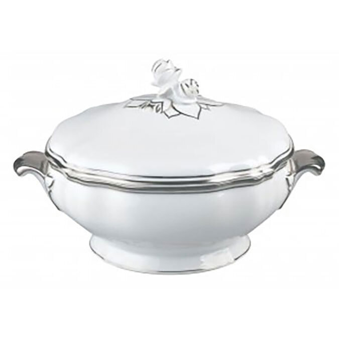 Raynaud Polka Platine Soup Tureen 0636-01-509024, MPN: 0636-01-509024, 3660006693360