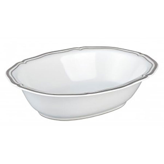 Raynaud Polka Platine Open Vegetable Dish 0636-01-510025, MPN: 0636-01-510025, 3660006693209