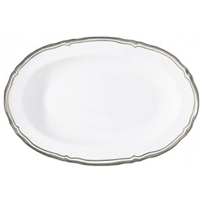 Raynaud Polka Platine Pickle Side Dish 0636-40-508023, MPN: 0636-40-508023, 3660006743164