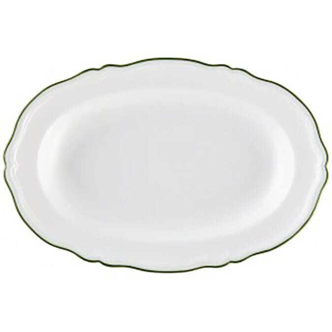 Raynaud Touraine Double Filet Vert Pickle Side Dish 0663-40-508023, MPN: 0663-40-508023, 3660006743…