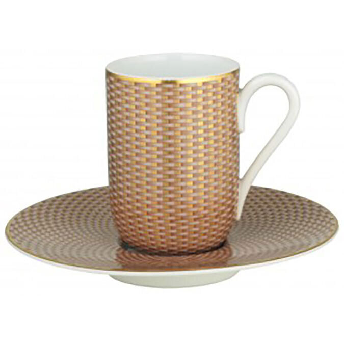 Raynaud Tresor Expresso Cup And Saucer Beige 0541-37-851012, MPN: 0541-37-851012, 3660006763711