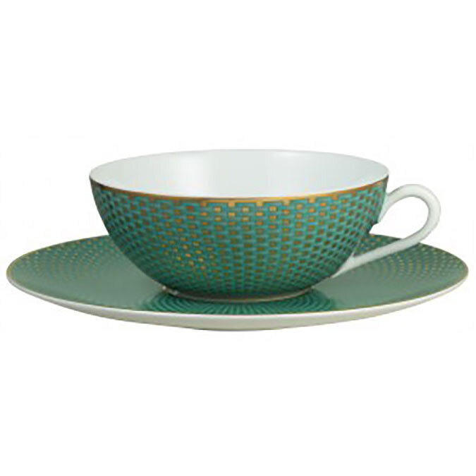 Raynaud Tresor Tea Cup Extra And Saucer Turquoise 0559-37-854022, MPN: 0559-37-854022, 3660006763681