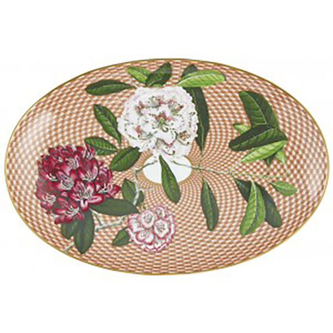 Raynaud Tresor Fleuri Pickle Side Dish Beige 0655-37-508023, MPN: 0655-37-508023, 3660006755907