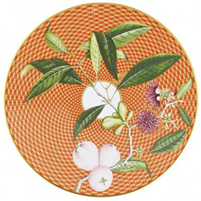Raynaud Tresor Fleuri Bread &amp; Butter Plate Coupe Orange 0656-37-113016, MPN: 0656-37-113016, 366000…
