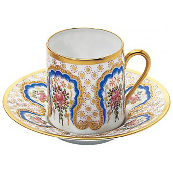 Raynaud Tsarine Variouska Coffee Cup &amp; Saucer In Rd. Gftbx 0583-19-852013, MPN: 0583-19-852013, 366…