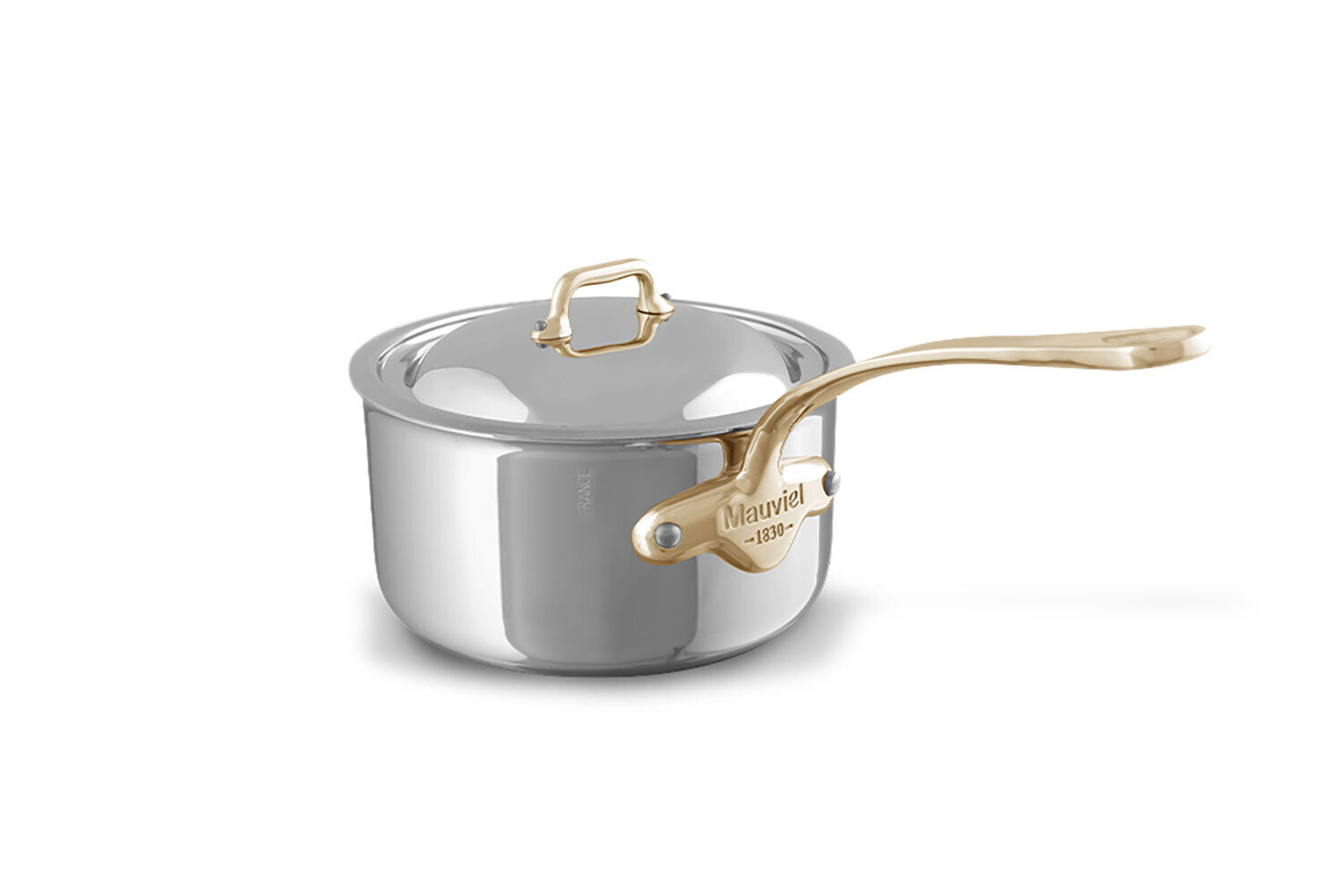 Mauviel M'COOK B Saucepan With Lid 7.9 Inch 351021