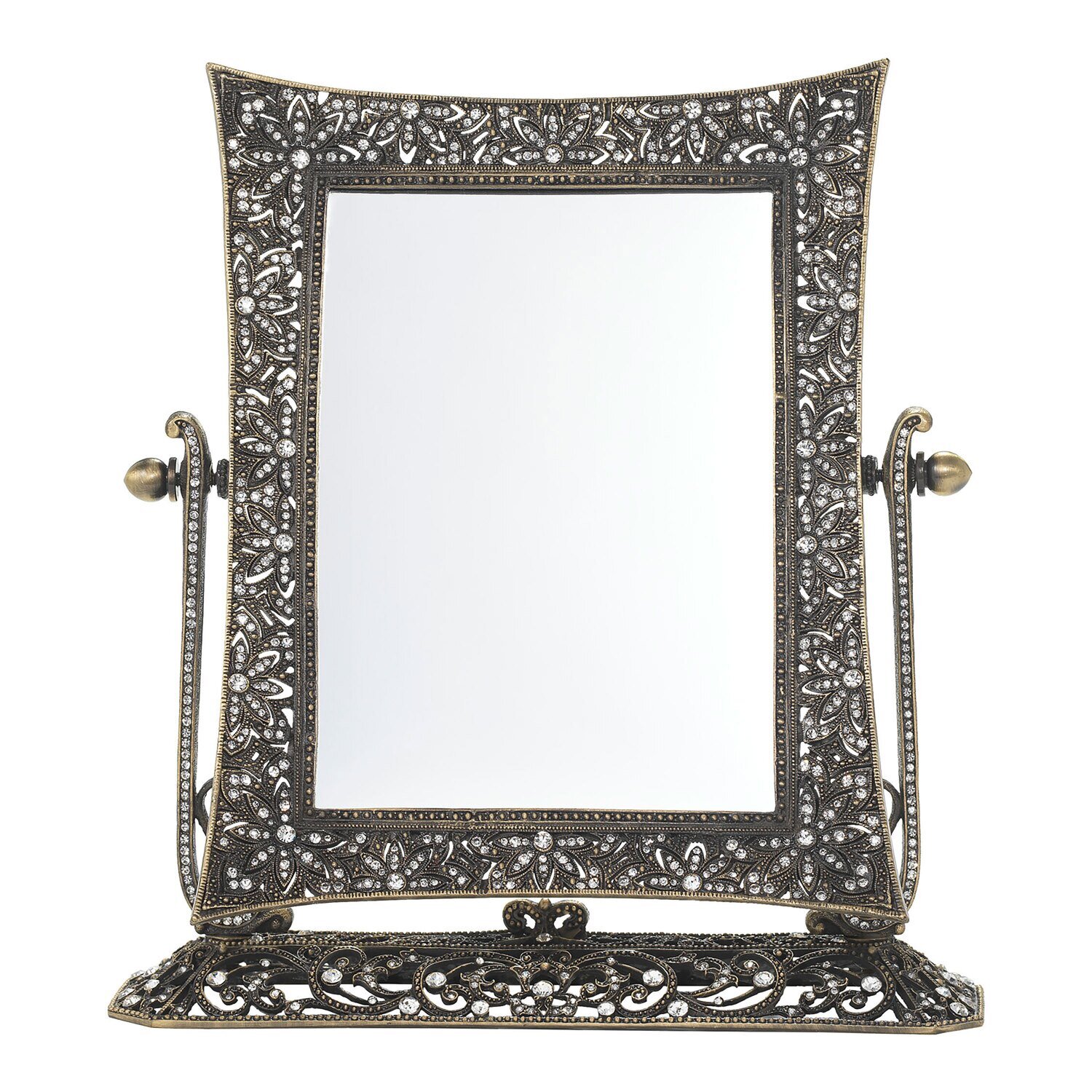 Olivia Riegel Bronze Windsor Magnified Standing Mirror MR1740, MPN: MR1740,