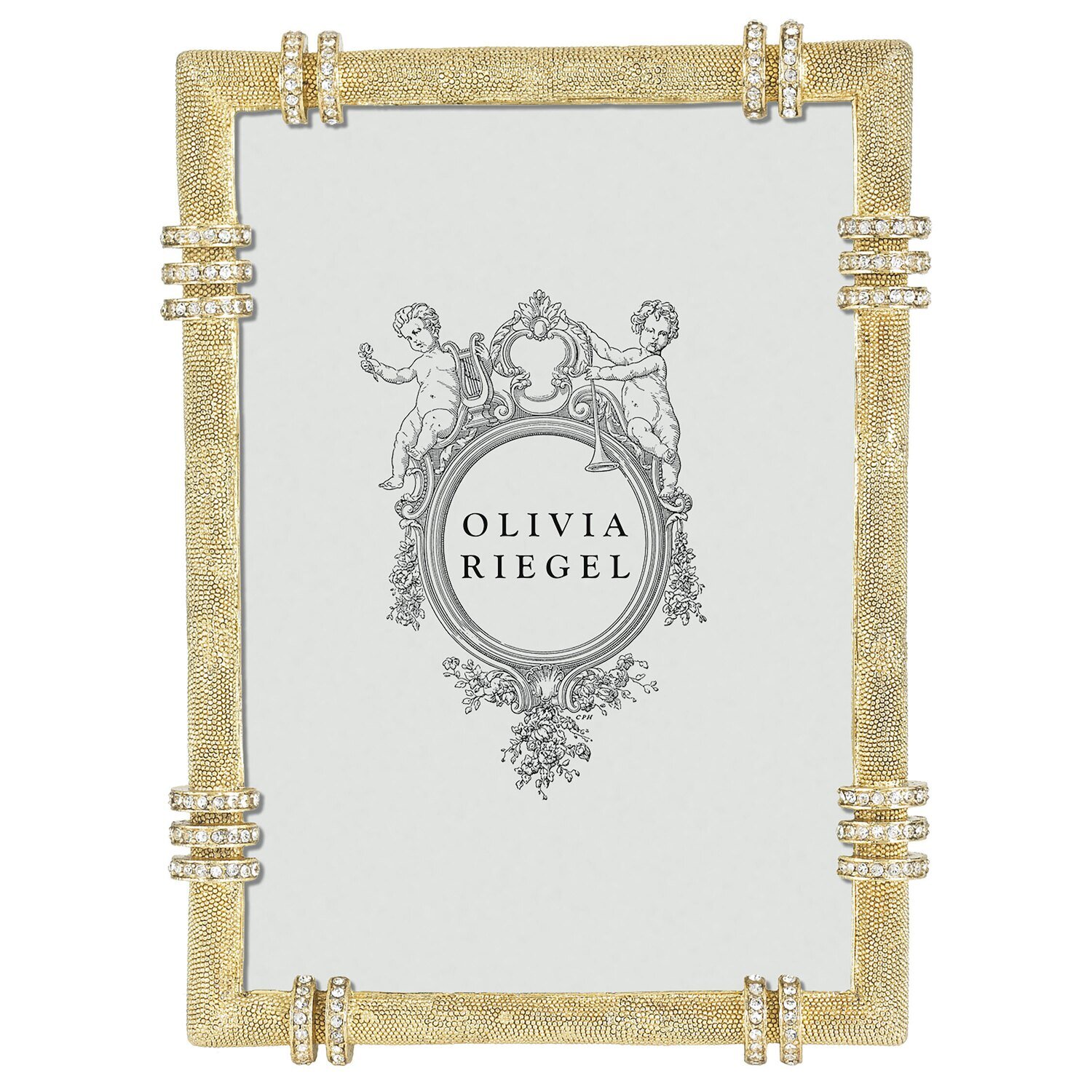 Olivia Riegel Gold Cassini 5 x 7 Inch Picture Frame RT0151, MPN: RT0151,
