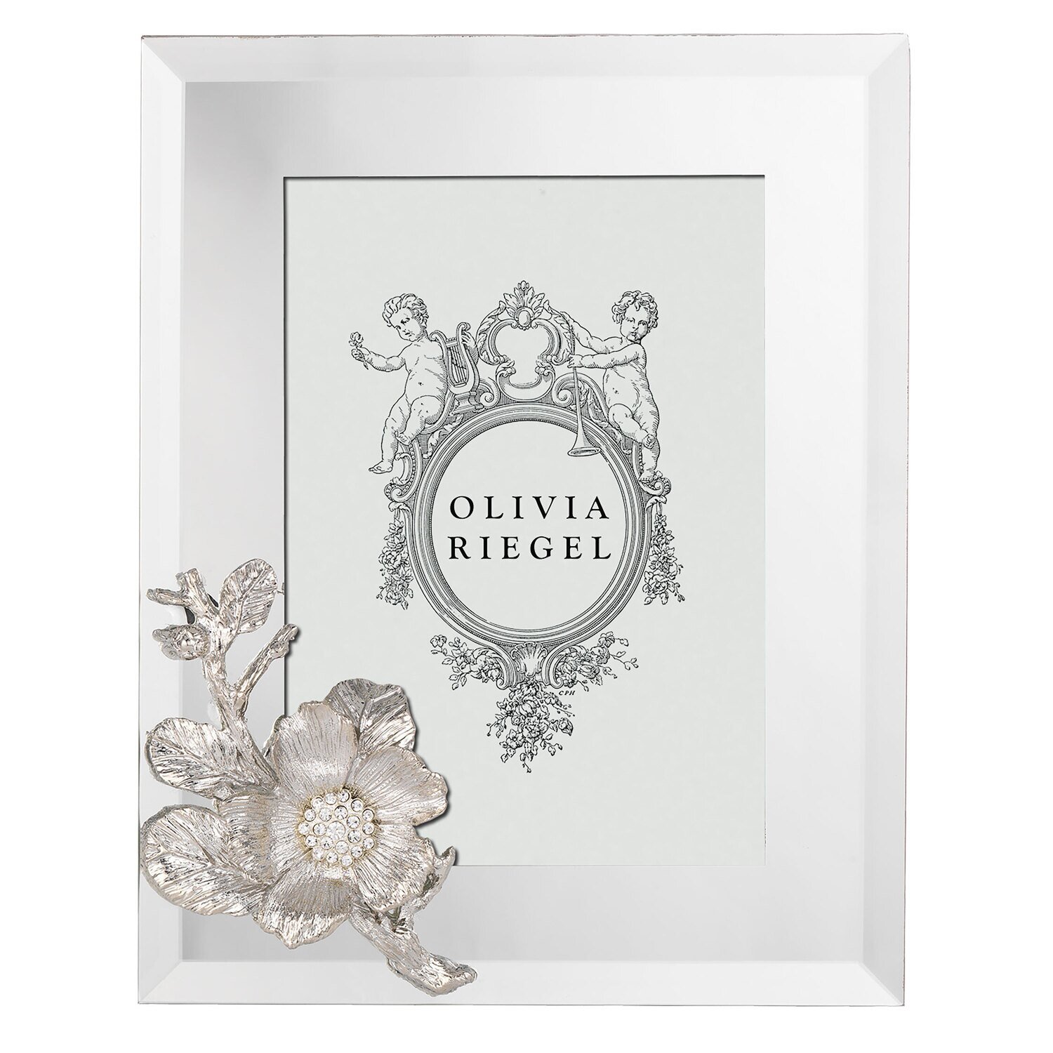 Olivia Riegel Silver Botanica 5 x 7 Inch Picture Frame RT0182, MPN: RT0182, 850188008165