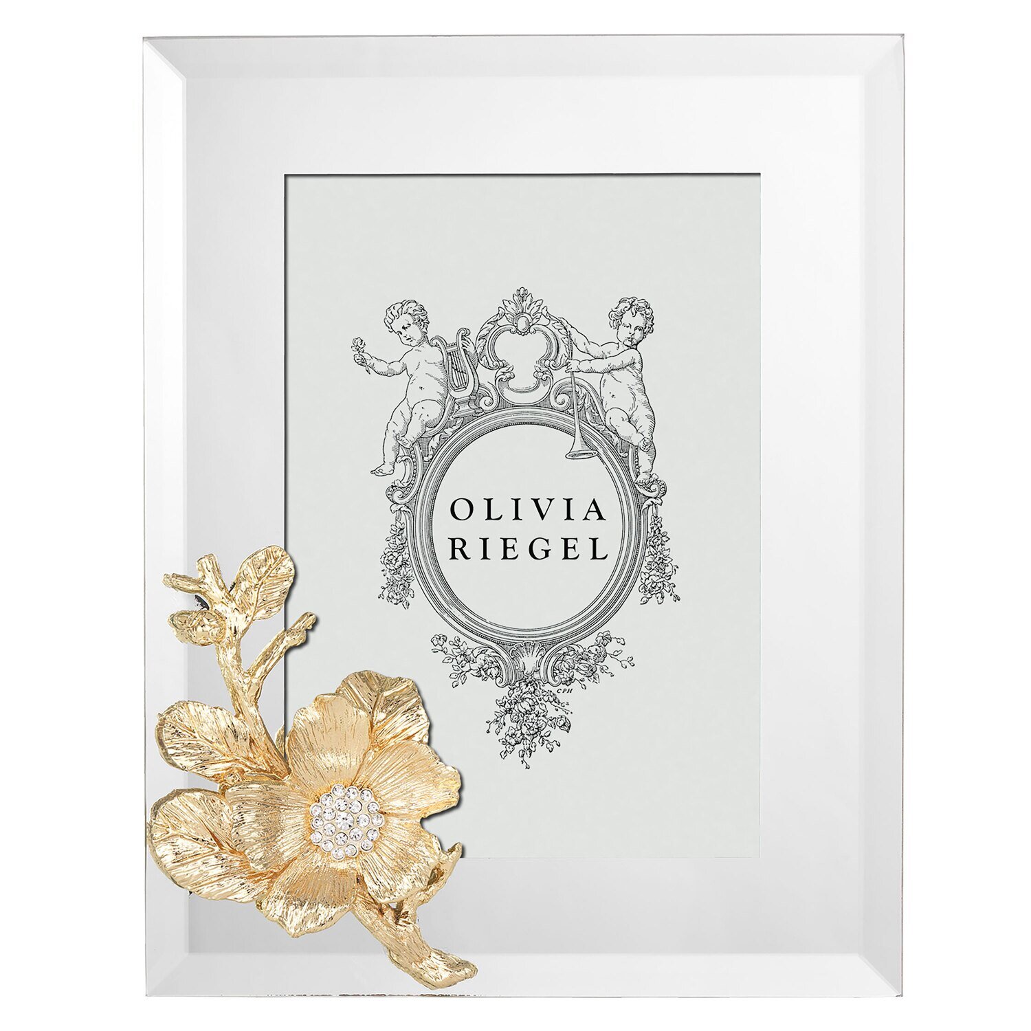 Olivia Riegel Gold Botanica 5 x 7 Inch Picture Frame RT0215, MPN: RT0215, 850188008257