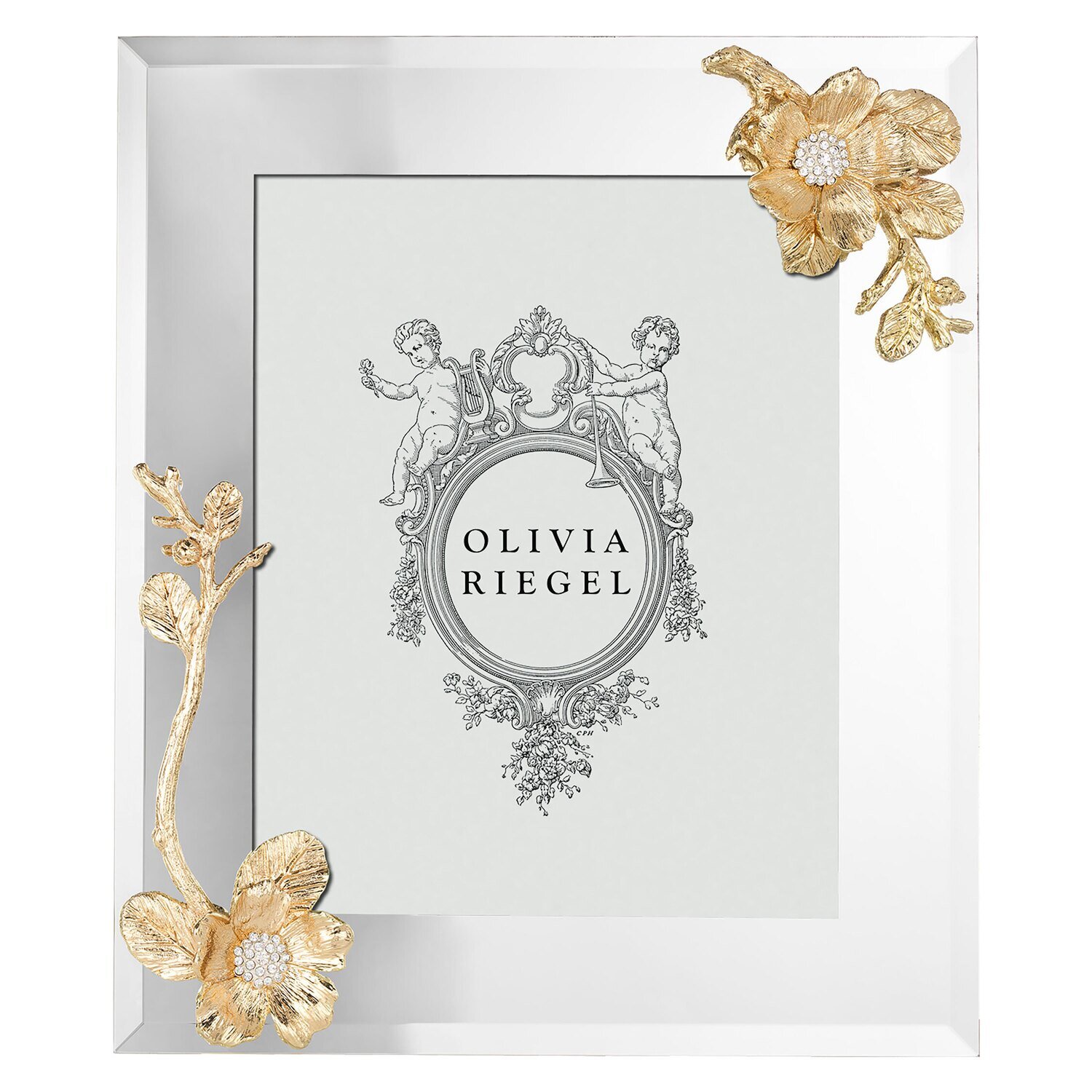 Olivia Riegel Gold Botanica 8 x 10 Inch Picture Frame RT0216, MPN: RT0216, 850188008264