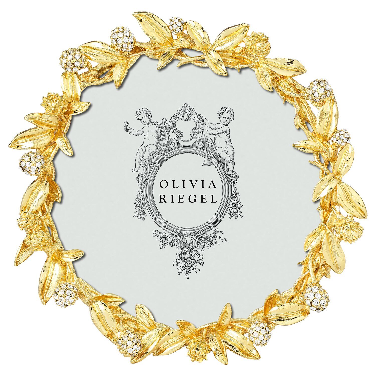 Olivia Riegel Gold Cornelia 4.5 Round Inch Picture Frame RT1079, MPN: RT1079, 817655018409