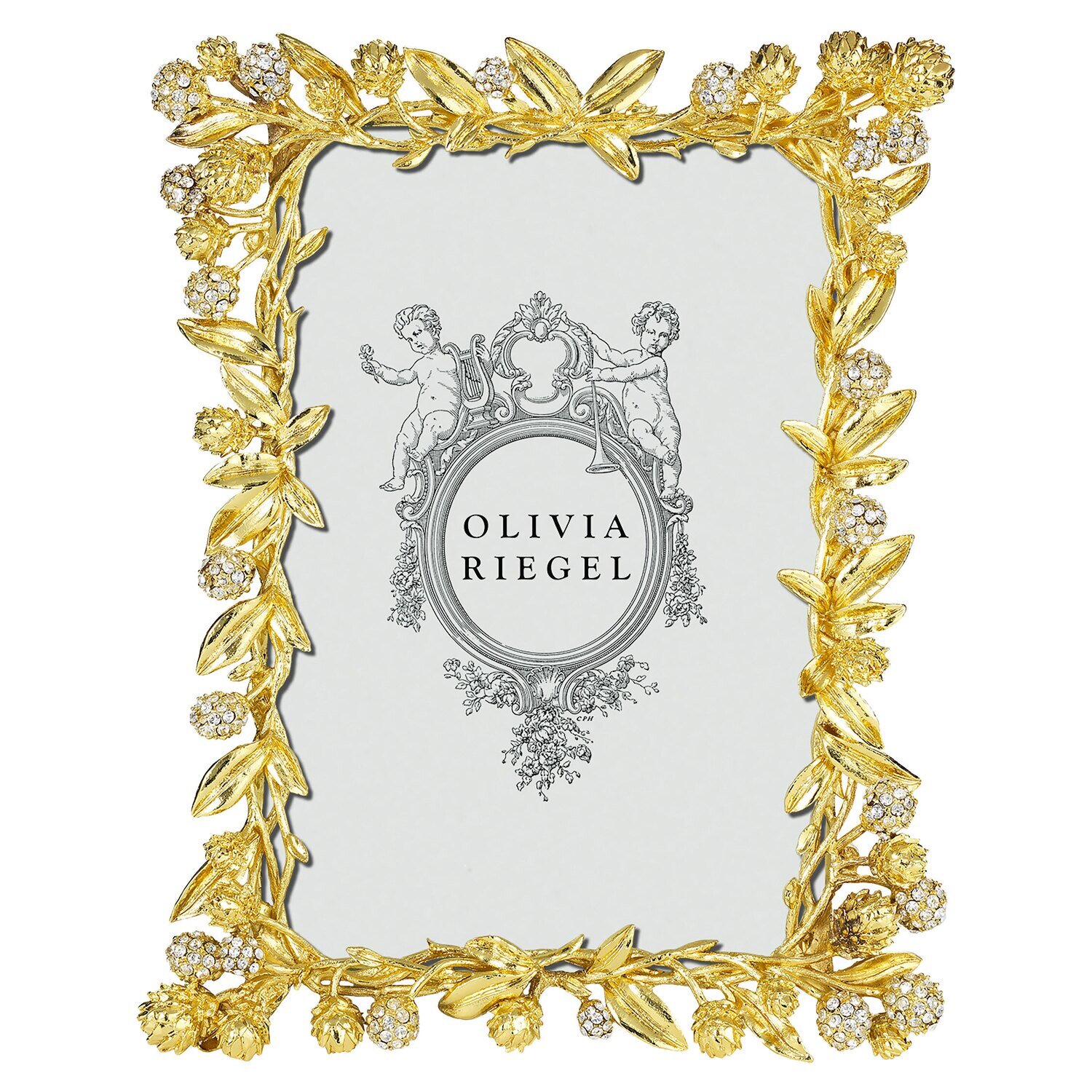 Olivia Riegel Gold Cornelia 4 x 6 Inch Picture Frame RT1083, MPN: RT1083,