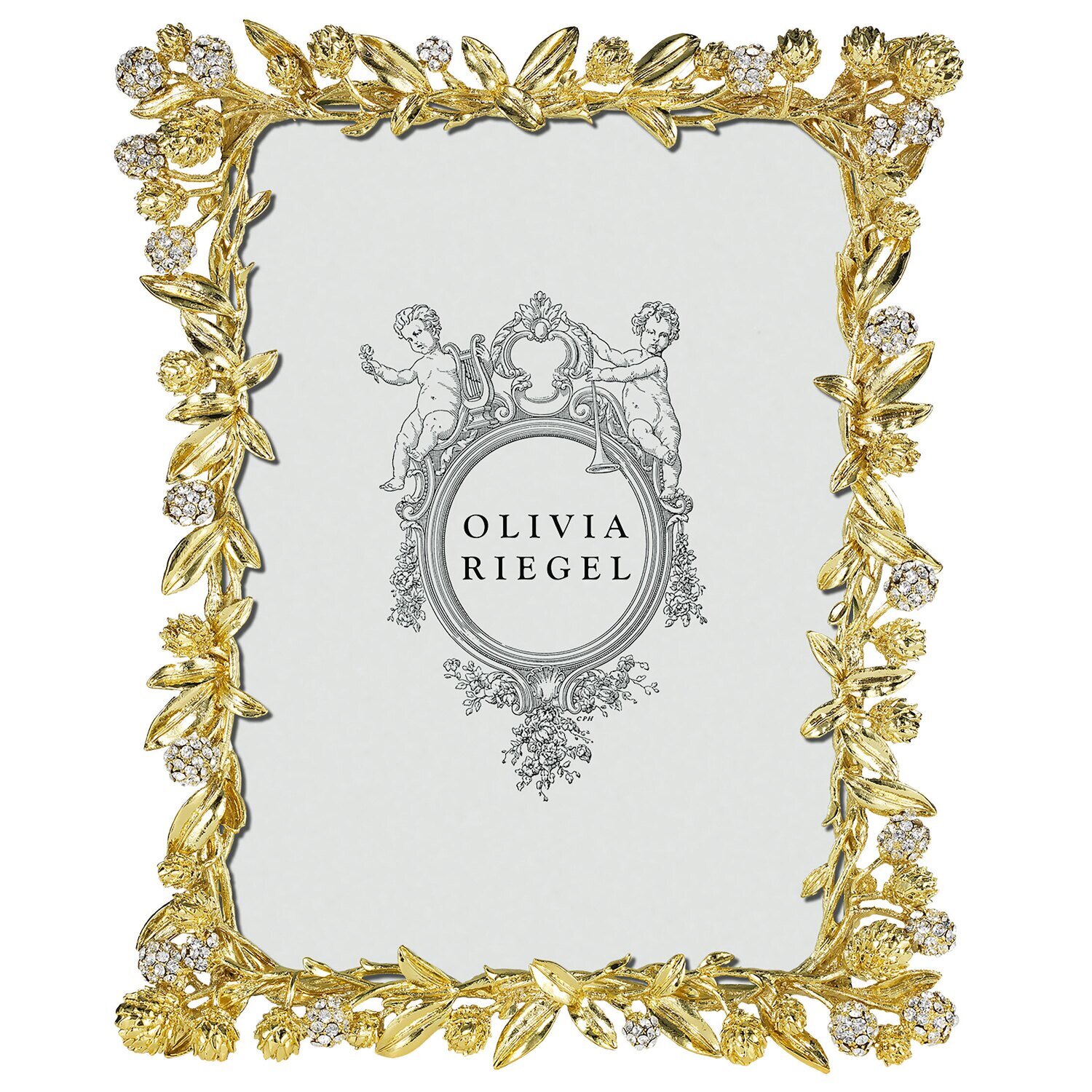 Olivia Riegel Gold Cornelia 5 x 7 Inch Picture Frame RT1084, MPN: RT1084, 817655015644