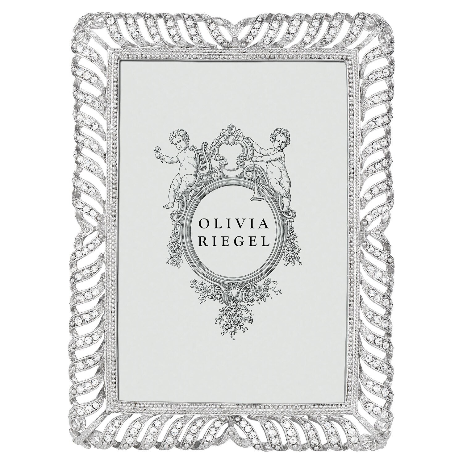 Olivia Riegel Silver Palmer 4 x 6 Inch Picture Frame RT1370, MPN: RT1370, 817655019673