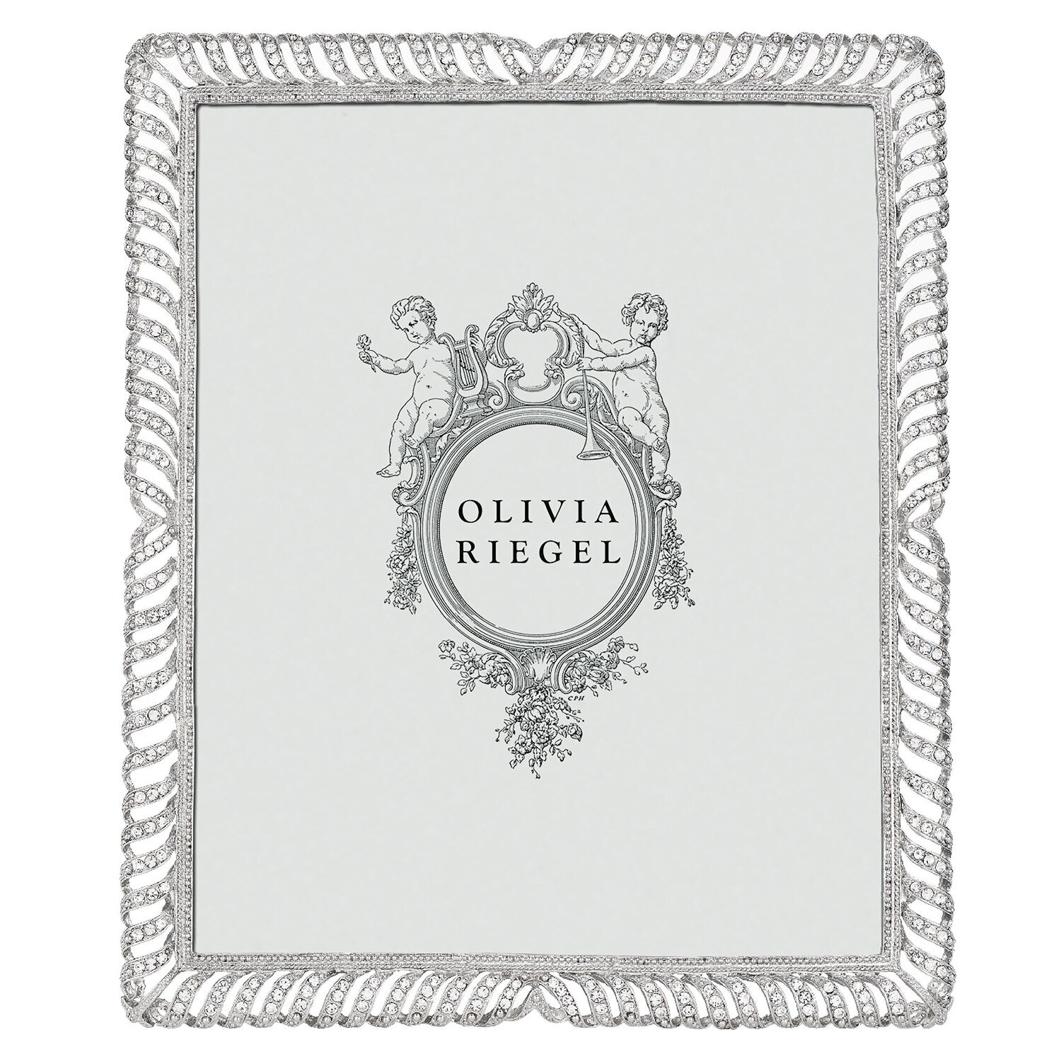 Olivia Riegel Silver Palmer 8 x 10 Inch Picture Frame RT1372, MPN: RT1372,