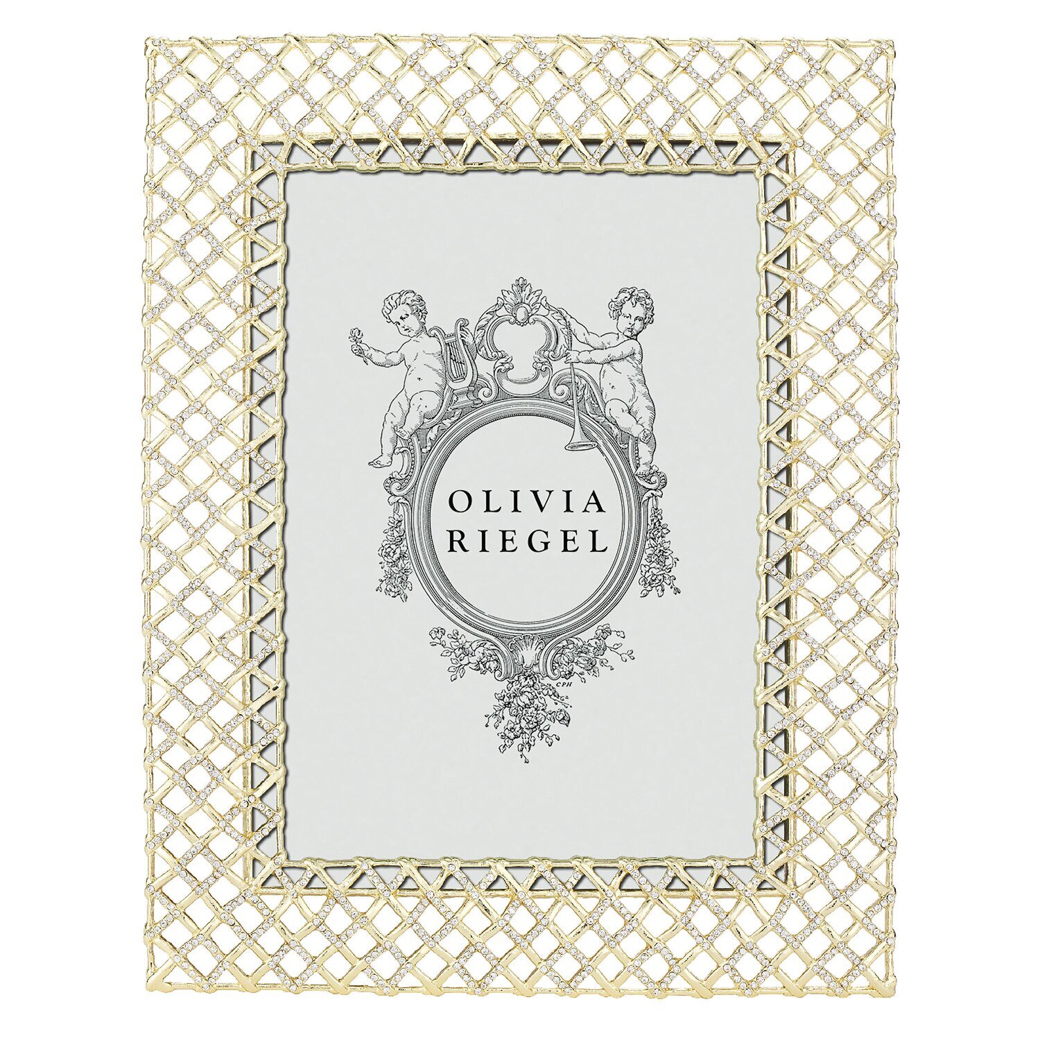 Olivia Riegel Gold Tristan 5 x 7 Inch Picture Frame RT1381, MPN: RT1381,