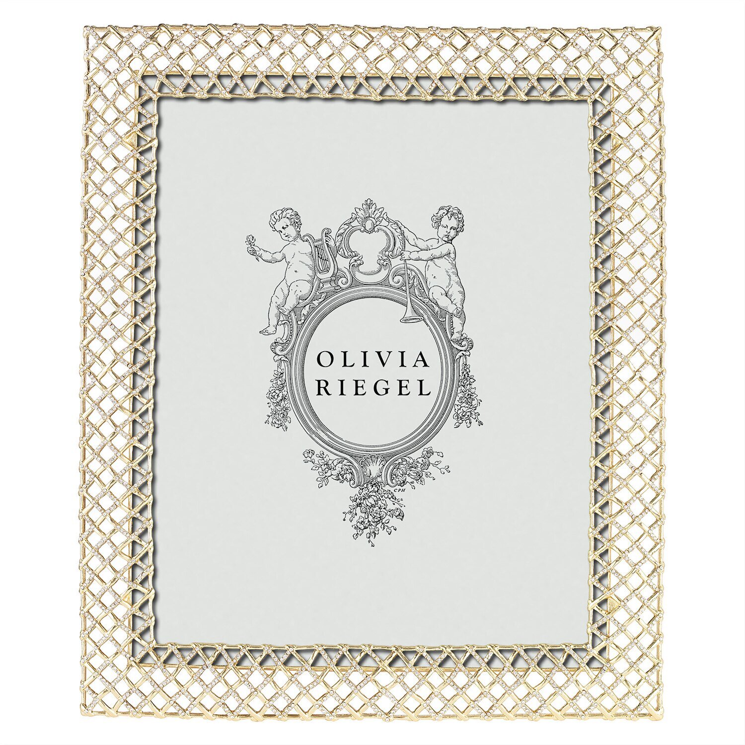 Olivia Riegel Gold Tristan 8 x 10 Inch Picture Frame RT1382, MPN: RT1382,