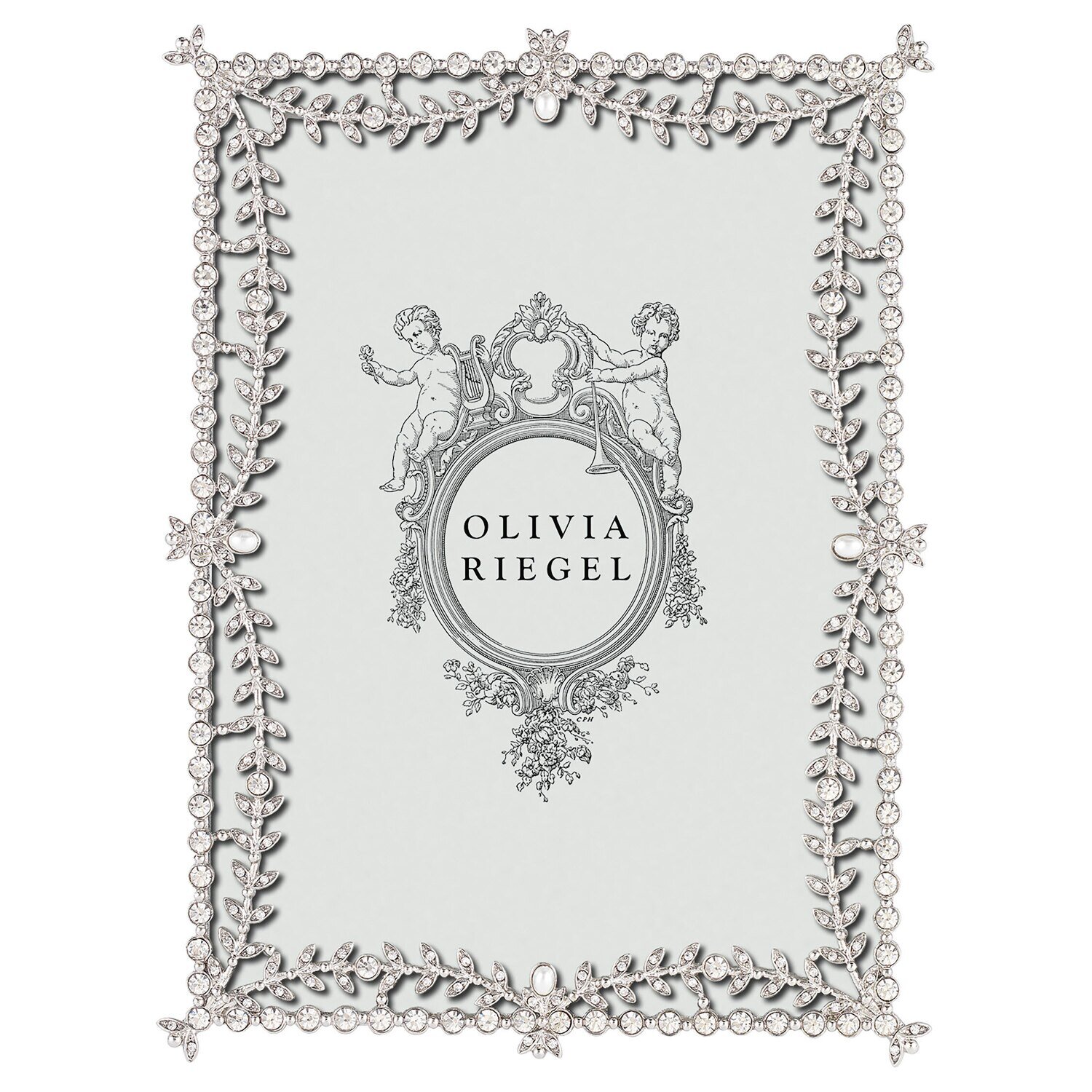Olivia Riegel Silver Kensington 5 x 7 Inch Picture Frame RT1389, MPN: RT1389, 817655019864