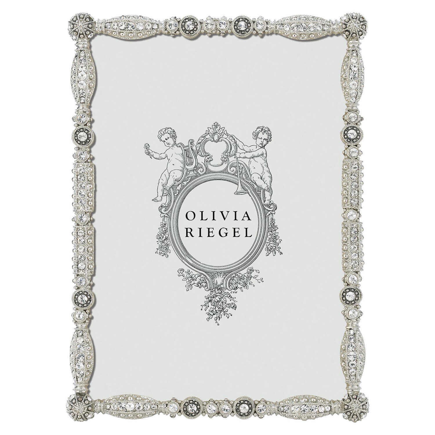 Olivia Riegel Silver Asbury 5 x 7 Inch Picture Frame RT1642, MPN: RT1642, 817655010557