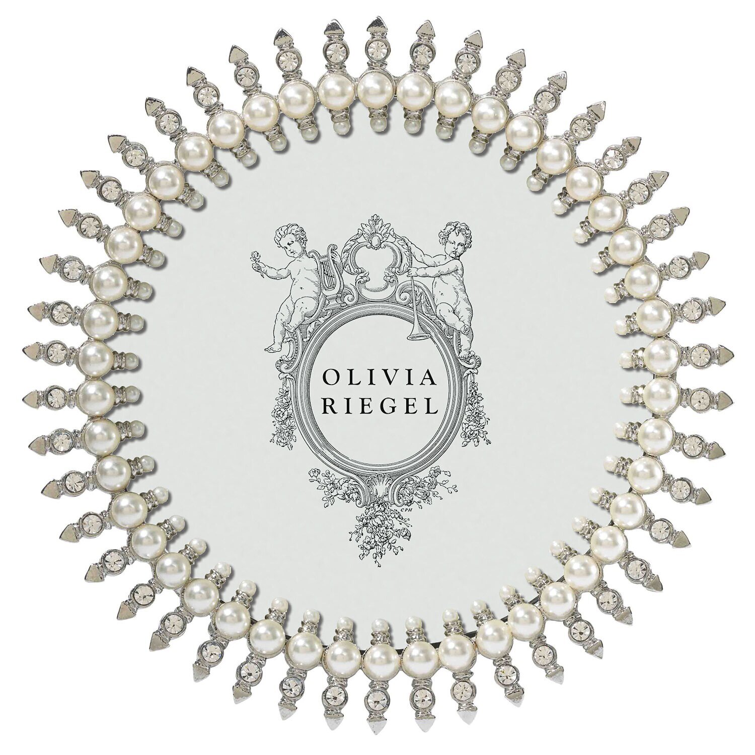 Olivia Riegel Pearl Jubilee 5 Round Inch Picture Frame RT1731, MPN: RT1731,