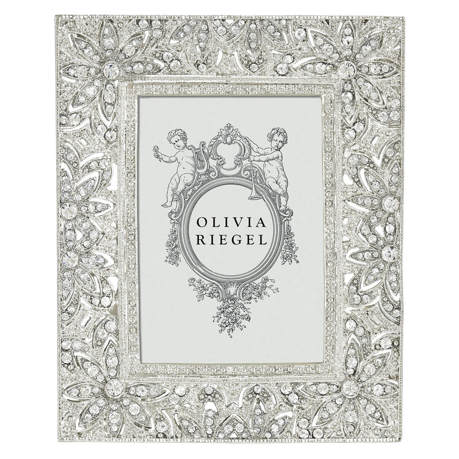 Olivia Riegel Silver Windsor 2.5 x 3.5 Inch Picture Frame RT1735, MPN: RT1735, 817655010328