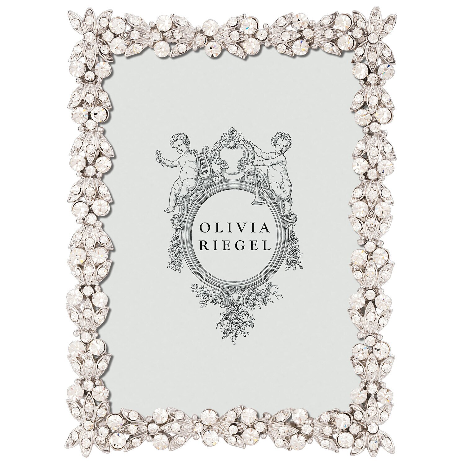 Olivia Riegel Silver Victoria 2.5 x 3.5 Inch Picture Frame RT1983