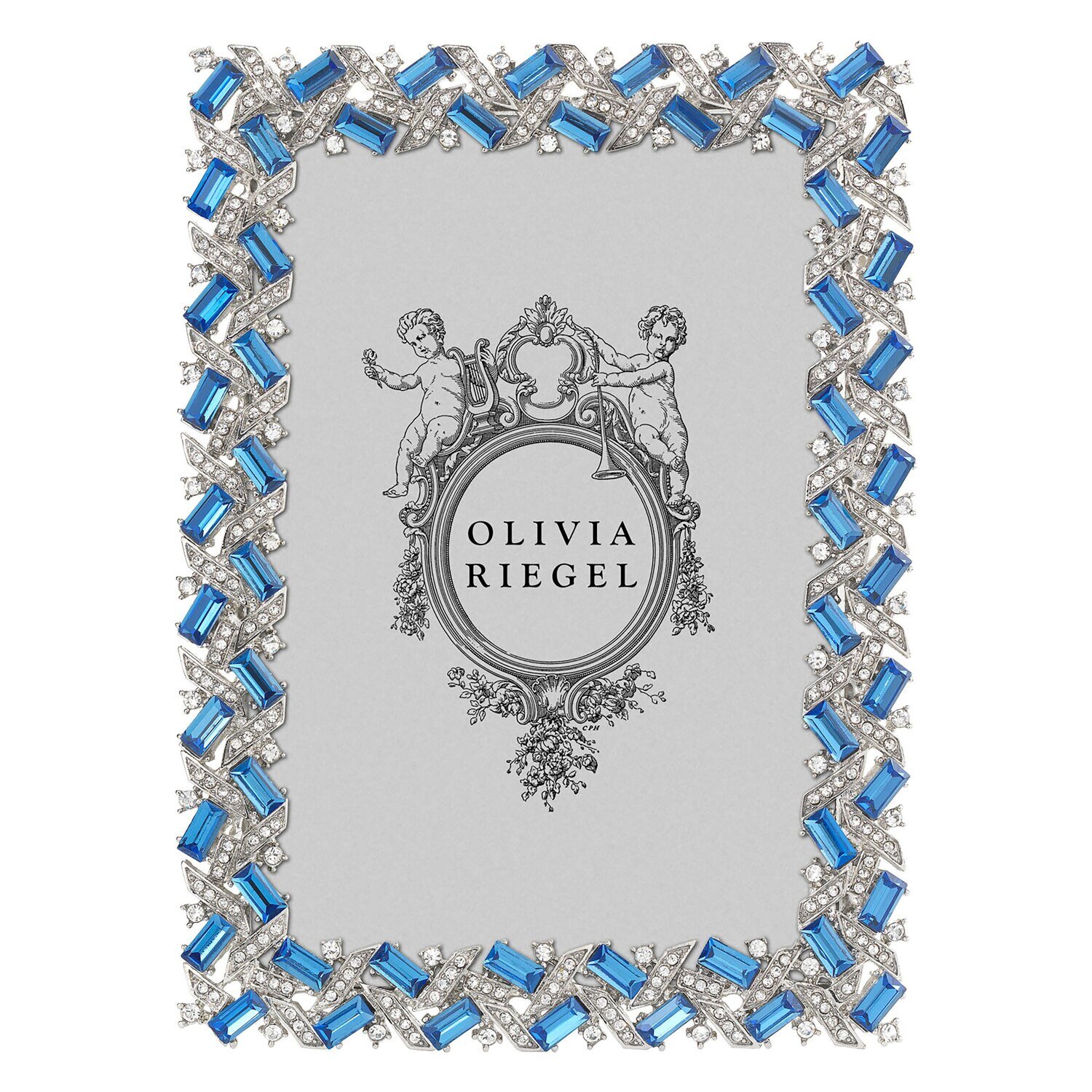 Olivia Riegel Sapphire Hamilton 4 x 6 Inch Picture Frame RT2024, MPN: RT2024,