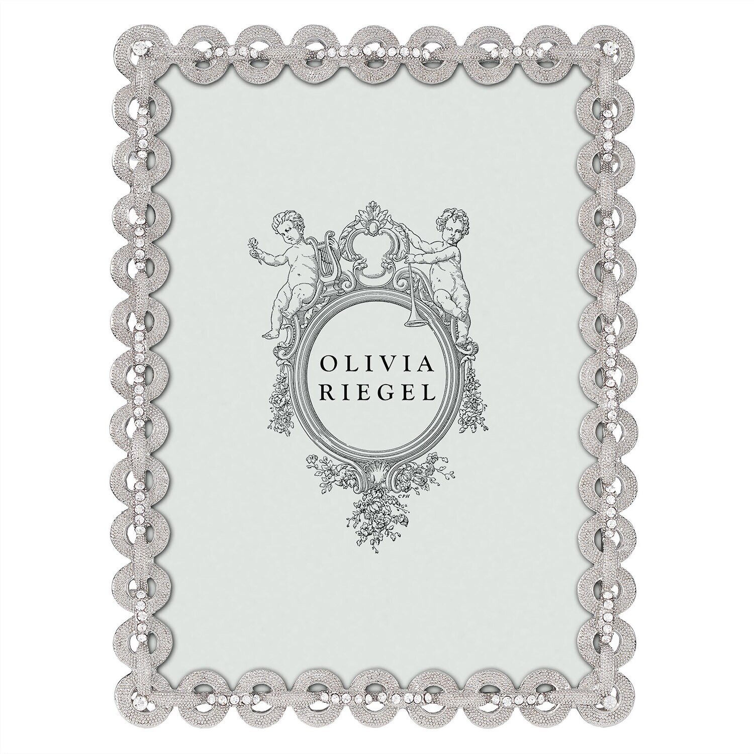 Olivia Riegel Silver Harper 5 x 7 Inch Picture Frame RT2057, MPN: RT2057,