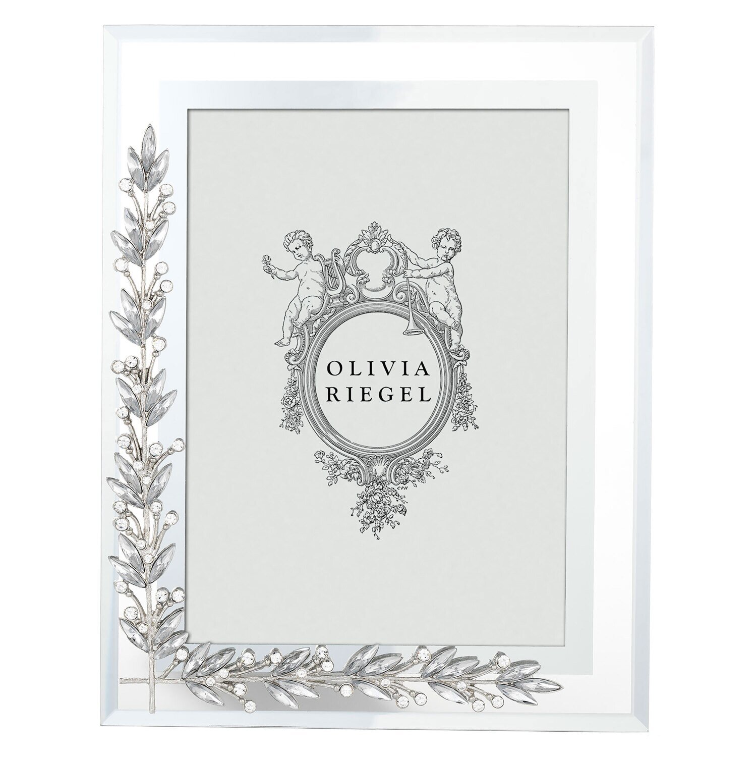 Olivia Riegel Silver Laurel 5 x 7 Inch Picture Frame RT2771