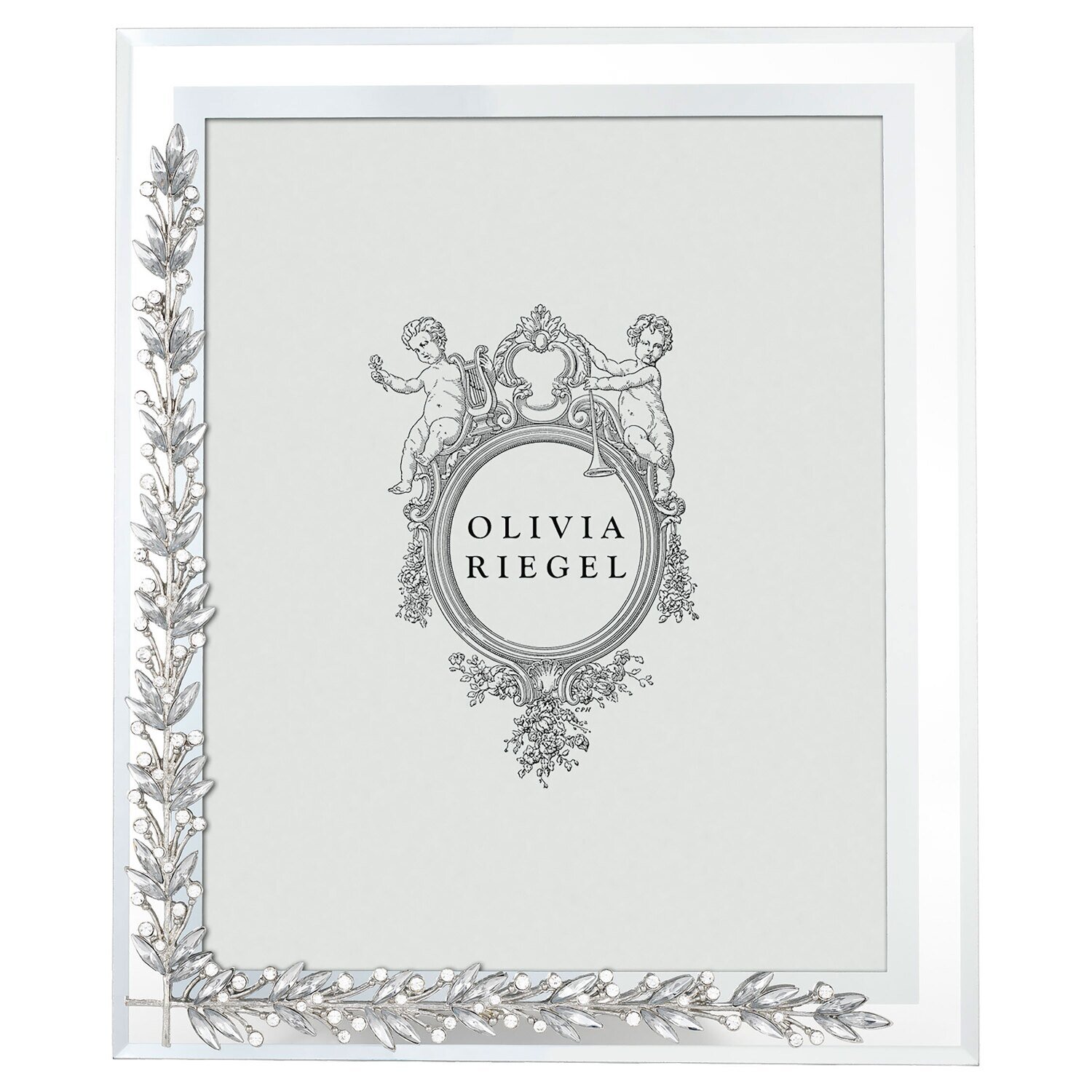 Olivia Riegel Silver Laurel 8 x 10 Inch Picture Frame RT2772