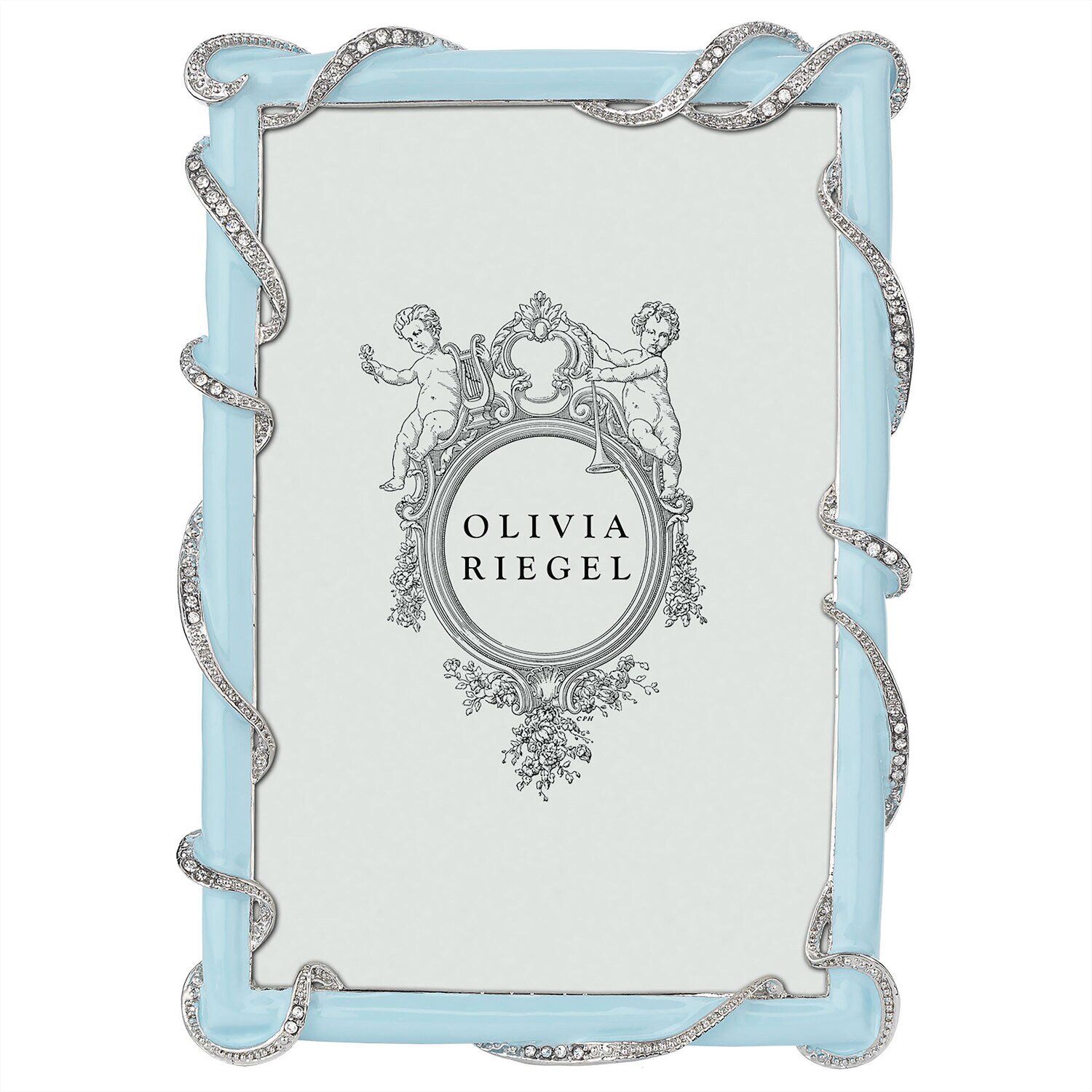 Olivia Riegel Baby Blue Harlow 4 x 6 Inch Picture Frame RT4200