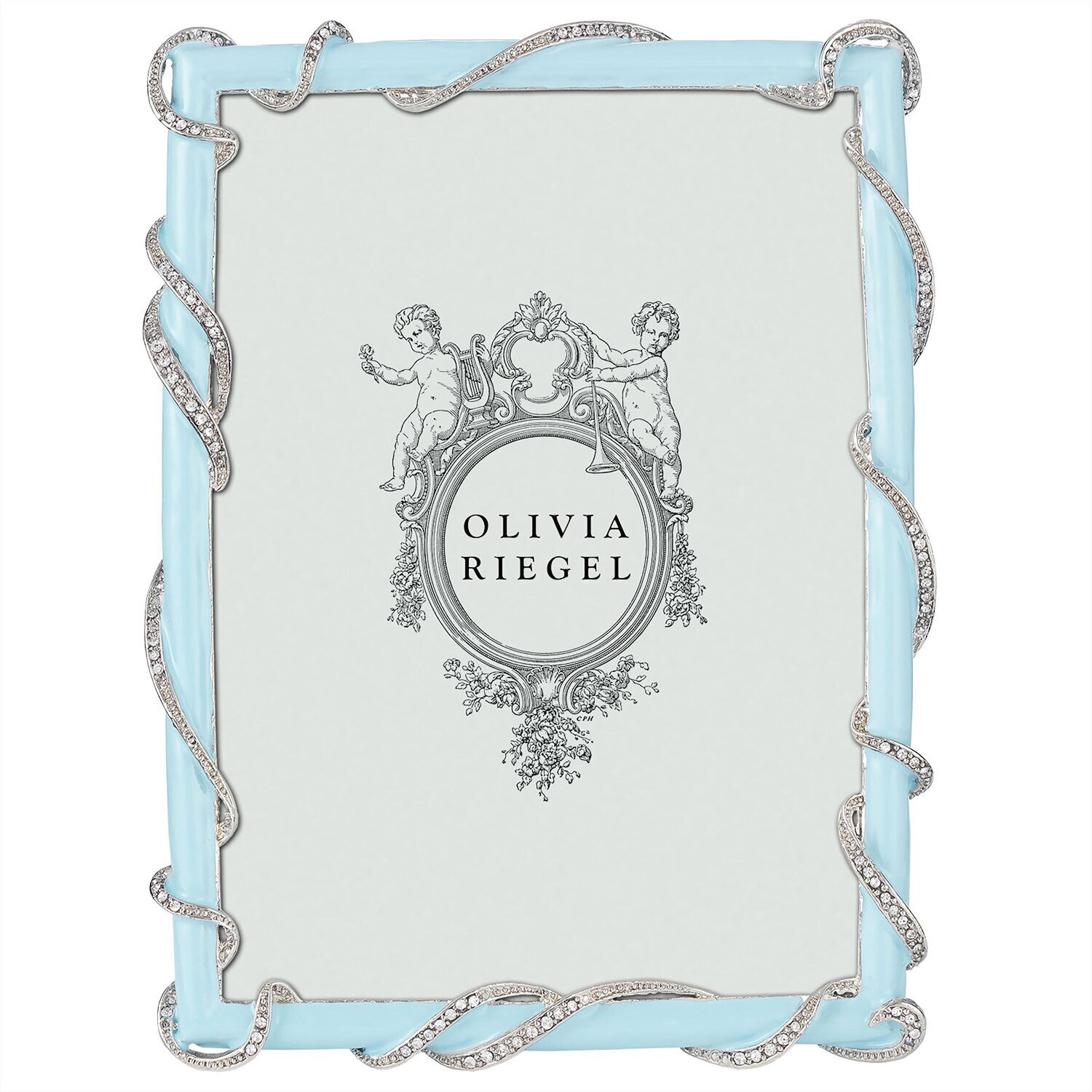 Olivia Riegel Baby Blue Harlow 5 x 7 Inch Picture Frame RT4201