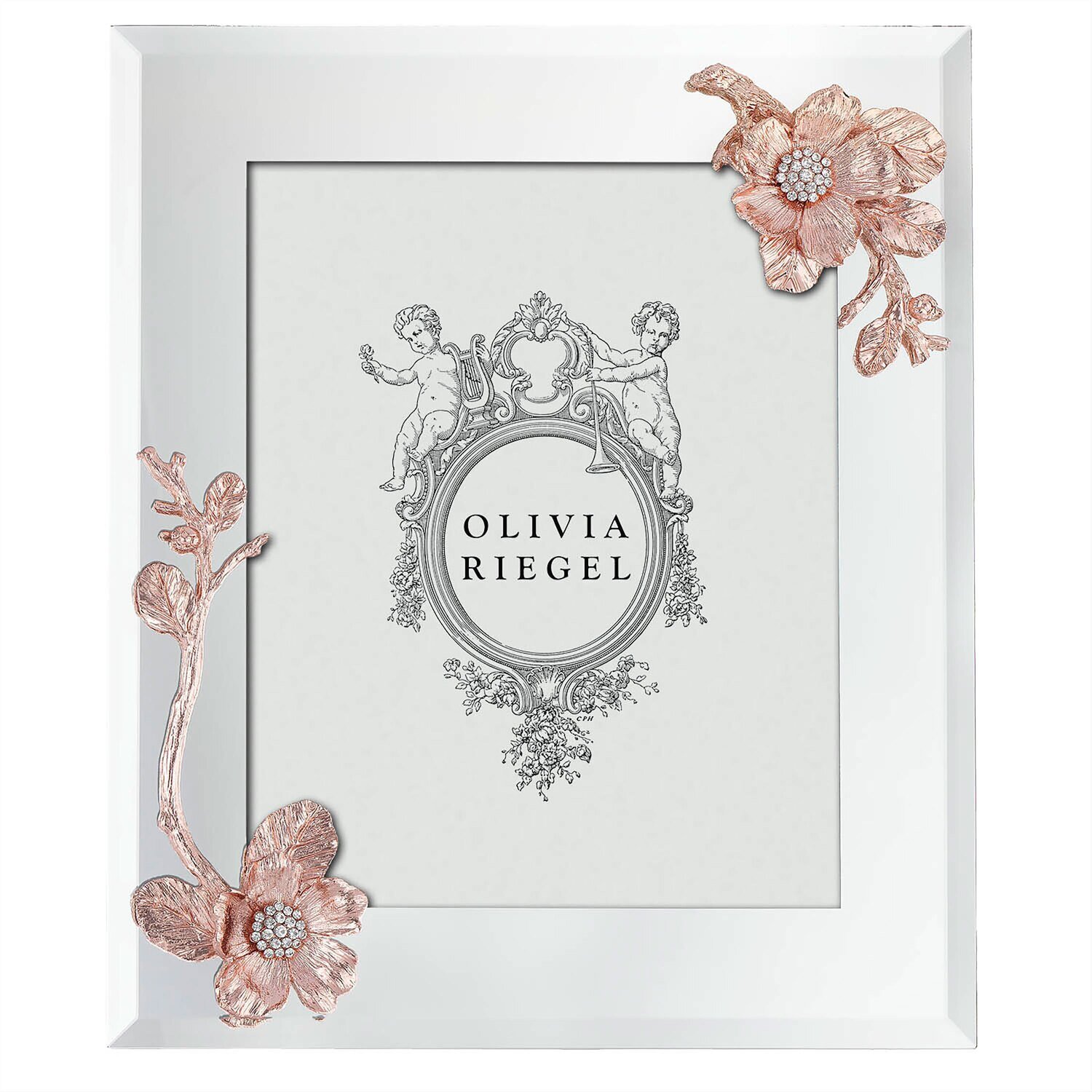 Olivia Riegel Rose Gold Botanica 8 x 10 Inch Picture Frame RT4216