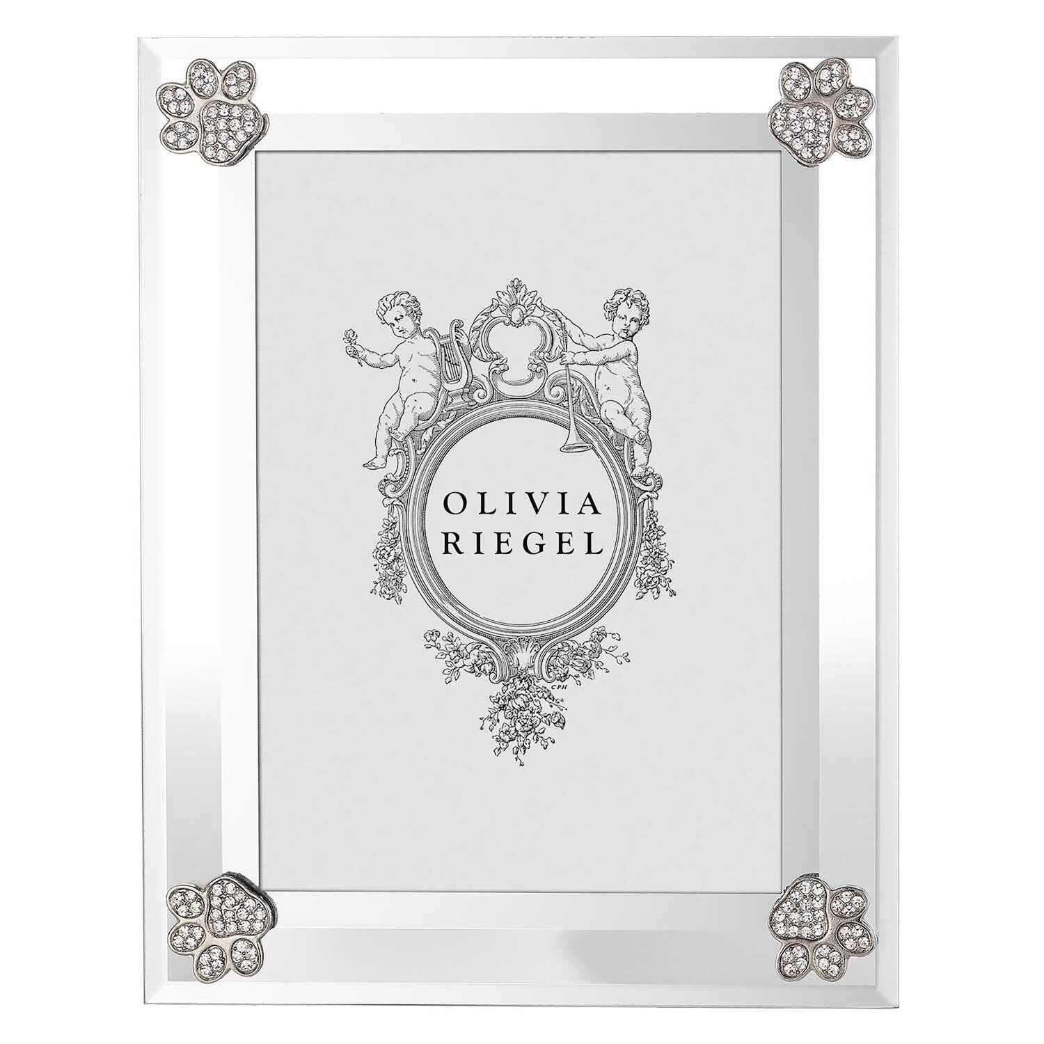 Olivia Riegel Paw Print 5 x 7 Inch Picture Frame RT4801