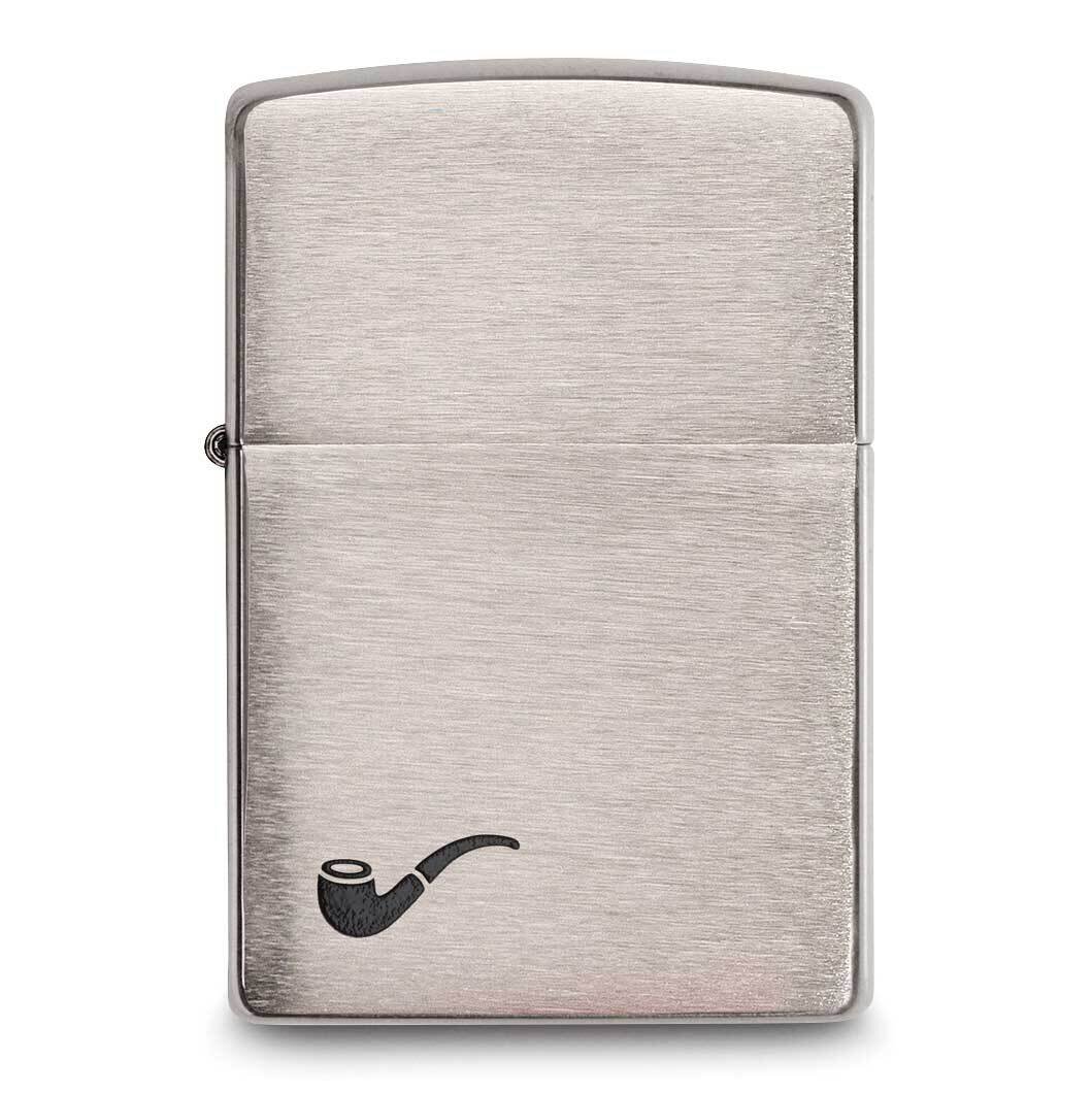 Brushed Chrome Pipe Lighter GL1154, MPN: GL1154,