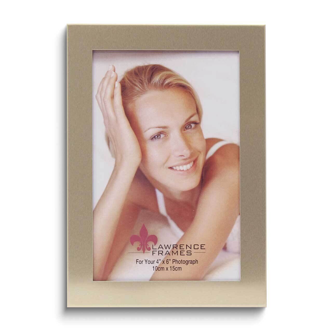 4x6 Brushed Gold Aluminum Picture Frame GM14240, MPN: GM14240, 751148067874